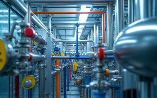 Sealed chemical transfer machinery with complex piping